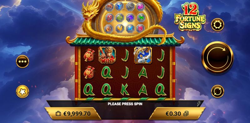 12 Fortune Signs slot screenshot