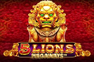 5 Lions Megaways slot symbols and paytable