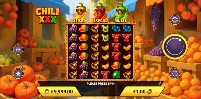 Chili XXX slot screenshot