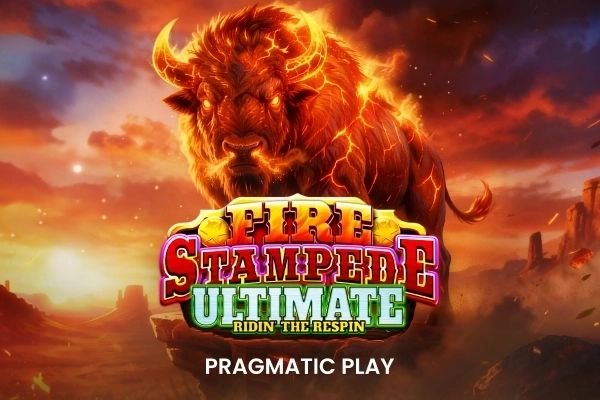 Fire Stampede Ultimate slot symbols and paytable