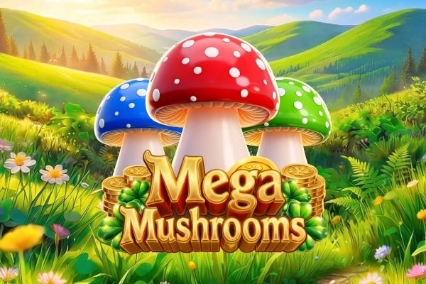 Mega Mushrooms slot symbols and paytable