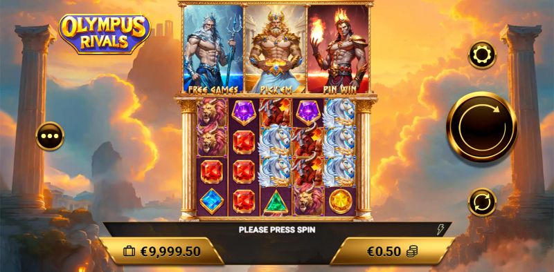 Olympus Rivals slot screenshot